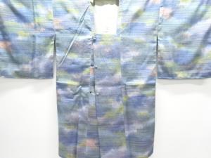 未使用品　仕立て上がり　雲模様ロング道行コート